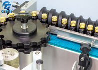 el PLC de la máquina de etiquetado de la botella del suero del tubo 20ml se dobla las cabezas máquina de etiquetado rotatoria