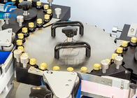 el PLC de la máquina de etiquetado de la botella del suero del tubo 20ml se dobla las cabezas máquina de etiquetado rotatoria