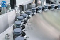máquina de etiquetado automática de la botella redonda de la tabla rotatoria de 600kgs 4.1Kw para los frascos de las ampollas