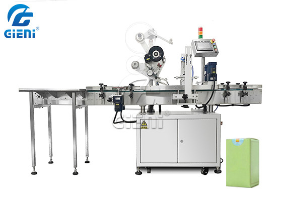 Sola máquina de etiquetado lateral de la esquina de la caja 400pcs/Min Automatic Box Label Applicator