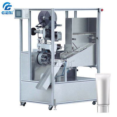 Máquina de etiquetado plástica suave del tubo de crema dental 3000W rotulador automático del tubo